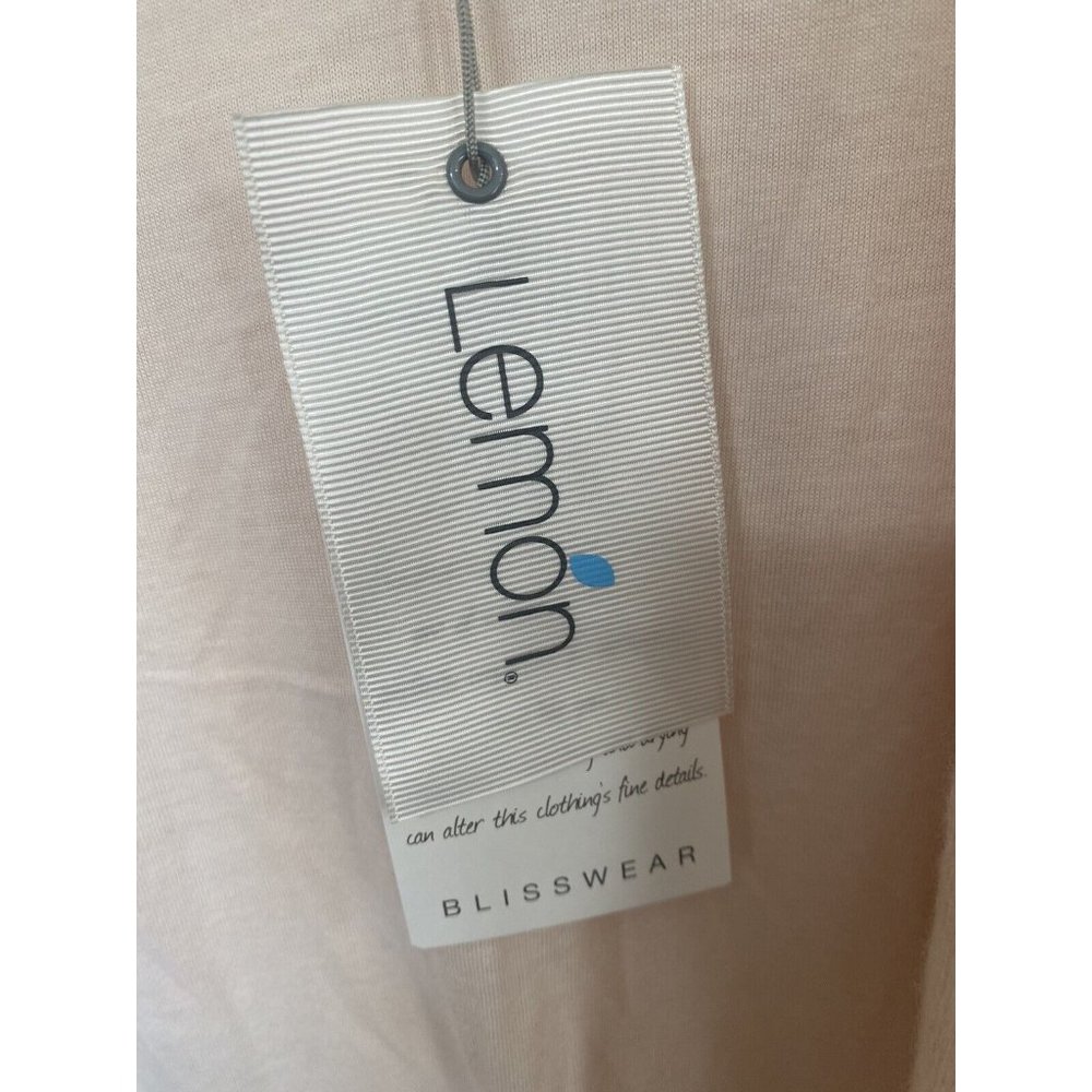 Blisswear Lemon Women's Bathrobe Size S/M NWT Retails For $128 - Picture 5 of 5